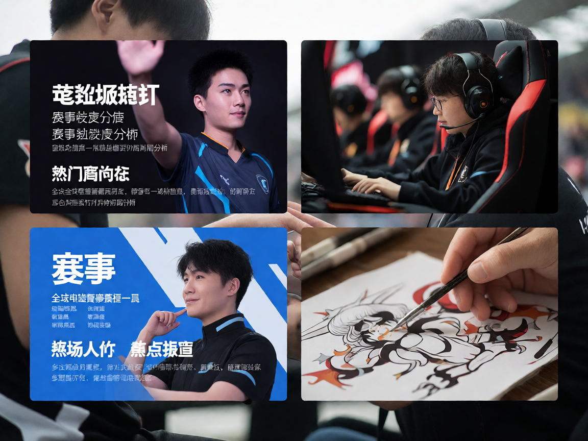 电竞数据统计界面，展示赛事信息